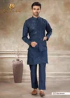 Outluk Wedding Vol 49 Pure Viscose Mens Modi Jacket Kurta Pajama
